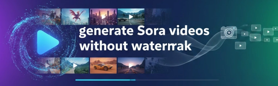 Generate Sora Videos Without Watermark